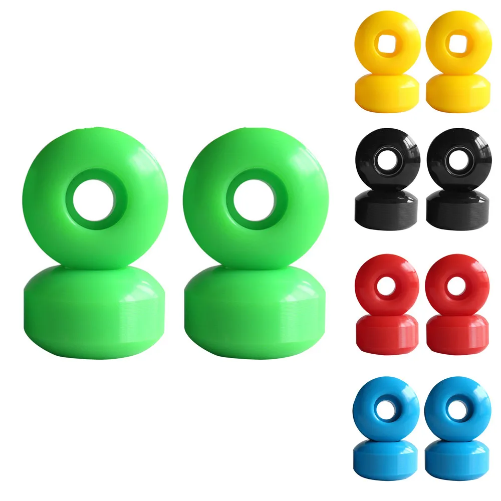 4pcs 52 X 32mm PU Skateboard Wheels 99A Longboard Downspeed Sliding accessories | Спорт и развлечения