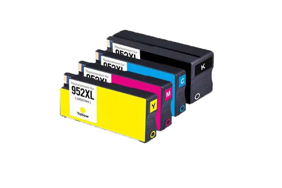 

4pk, совместим с чернильными картриджами HP 952XL OfficeJet 7740 8702 8715 7720 7730 7740 8210