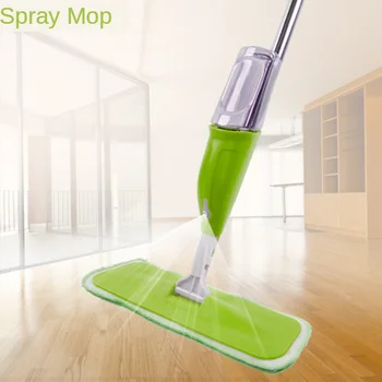 

Hand-free lazy spray water spray mop flat mop household mop wet and dry mop