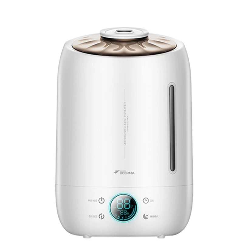 

Xiaomi Deerma Dem-F500 Air Humidifier 5L Large Capacity Quiet Aroma Ultrasonic Fog Creator Led Press Screen Timing Function-Us P