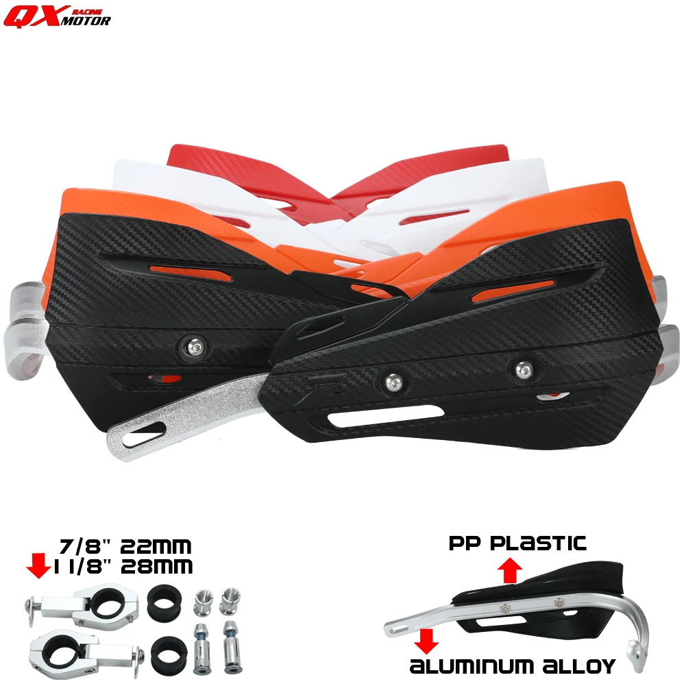 Универсальный мотоцикла ручная гвардия Handguard ДЛЯ CRF YZF KLX KXF KTM EXC EXCF SX SXF Байк MX