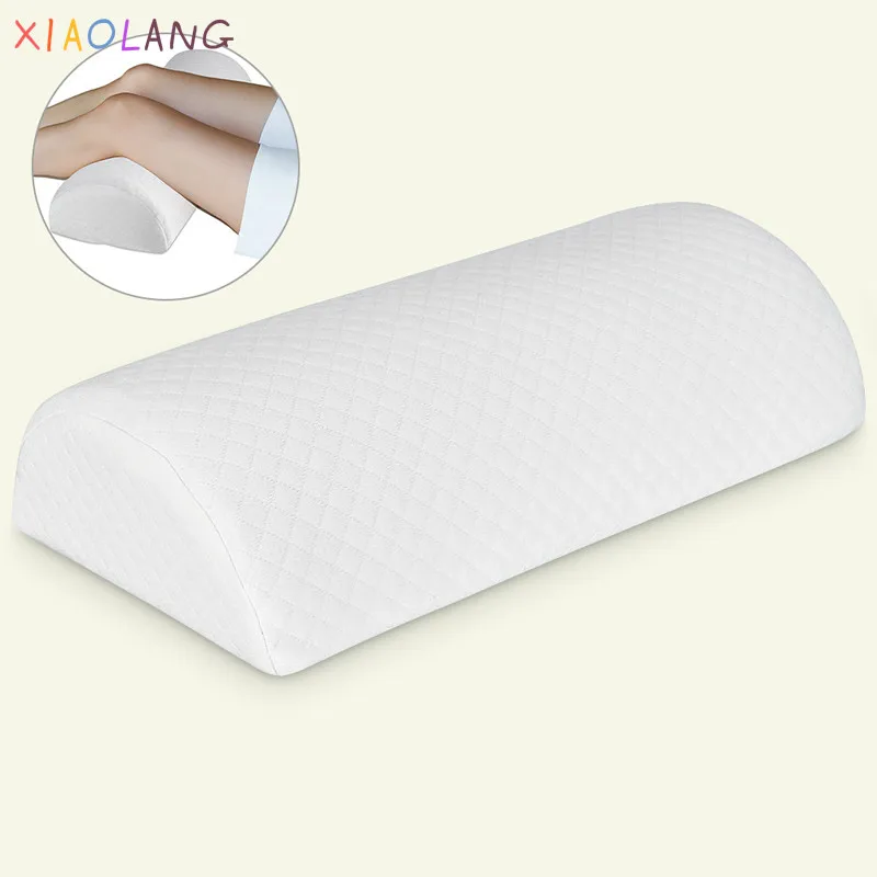 

Leg Cushion knee pad Semi-cylindrical Slow Rebound Memory foam Knees Leg pillow Multifunctional Cervical Pillow Bed Roll Cushion