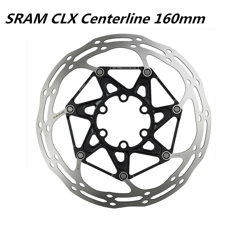 Sram Центральная линия CLX Центральный замок плавающий дисковый тормозной ротор 160 мм 6 болт для MTB горного