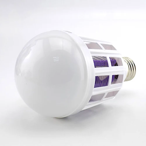 모기 킬러 램프 LED 전구, E27 살충 파리 벌레 퇴치제, 가정용 야간 조명, 2 가지 모드, 220V 실내 U26, 9W 3