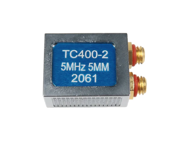 TC400 2 контактный датчик UT 5 МГц/5 мм ультразвуковой толщины|Приборы для измерения