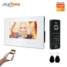 Jeatone – visiophone sans fil wi fi, système d'interphone vidéo, pour maison, Villa, appartement, avec contrôle d'accès par mot de passe