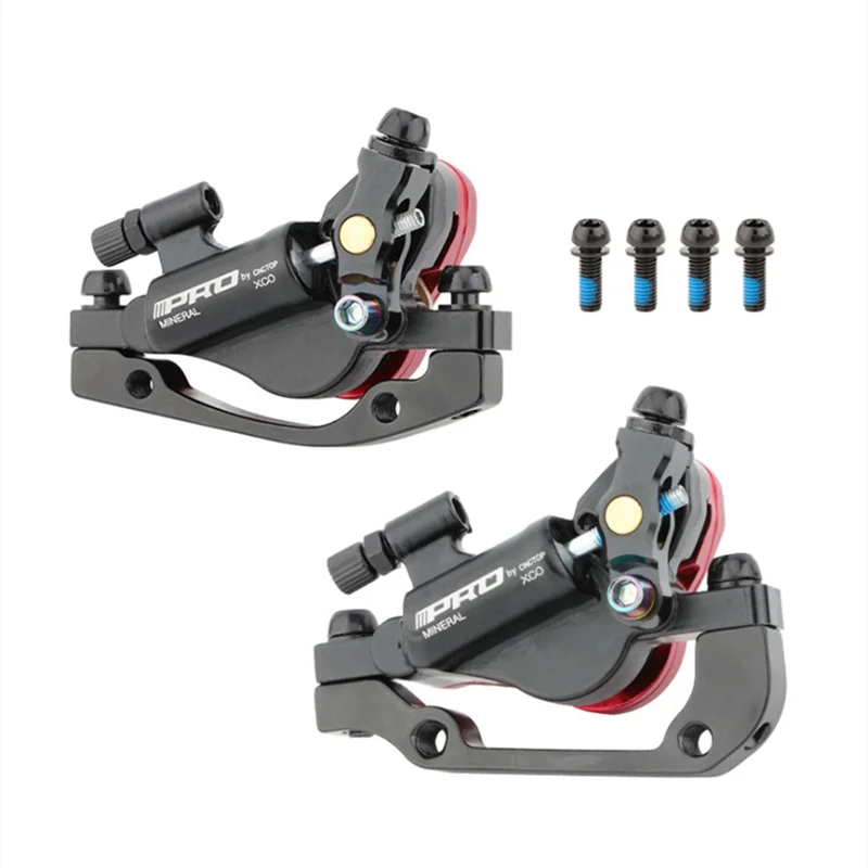 Mtb Bike Double Piston Line Pull Hydraulic Disc Brake Calipers | Спорт и развлечения