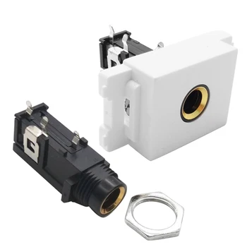 

50PCS Straight Plug Tripod 6.35mm female Socket Guitar Microphone Socket Adapter PCB Panel Install Audio 6.35mm Socket