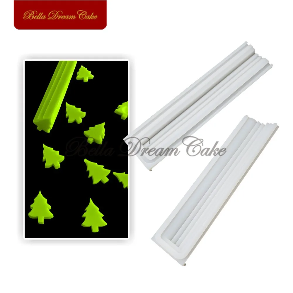 Christmas Tree Round Moon Star Dolphin Sandwich Tube Mold Mousse Swiss Roll Silicone Cake Moulds Cake Decorating Tool Bakeware