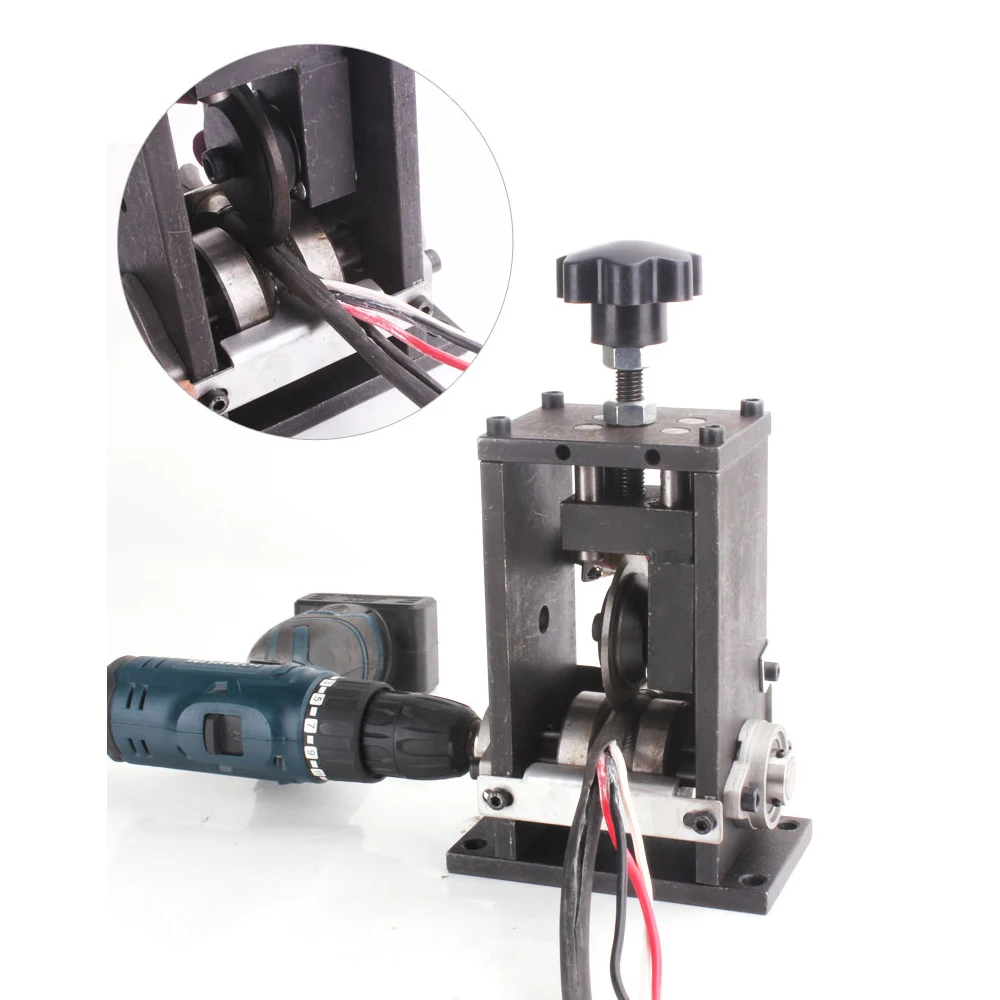 

Hand Wire Stripping Machine Sharpening Function Wire Stripper Wire Manual Electric Wire Drawing Machine Cable Stripping Machine