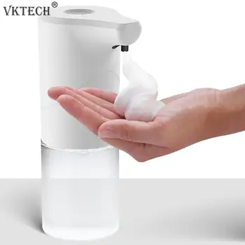 

350ml Automatic Foam Soap Dispenser Touchless Infrared Induction Sensor Foaming Liquid Soap Dispenser Pump for Bathroom Kitchen