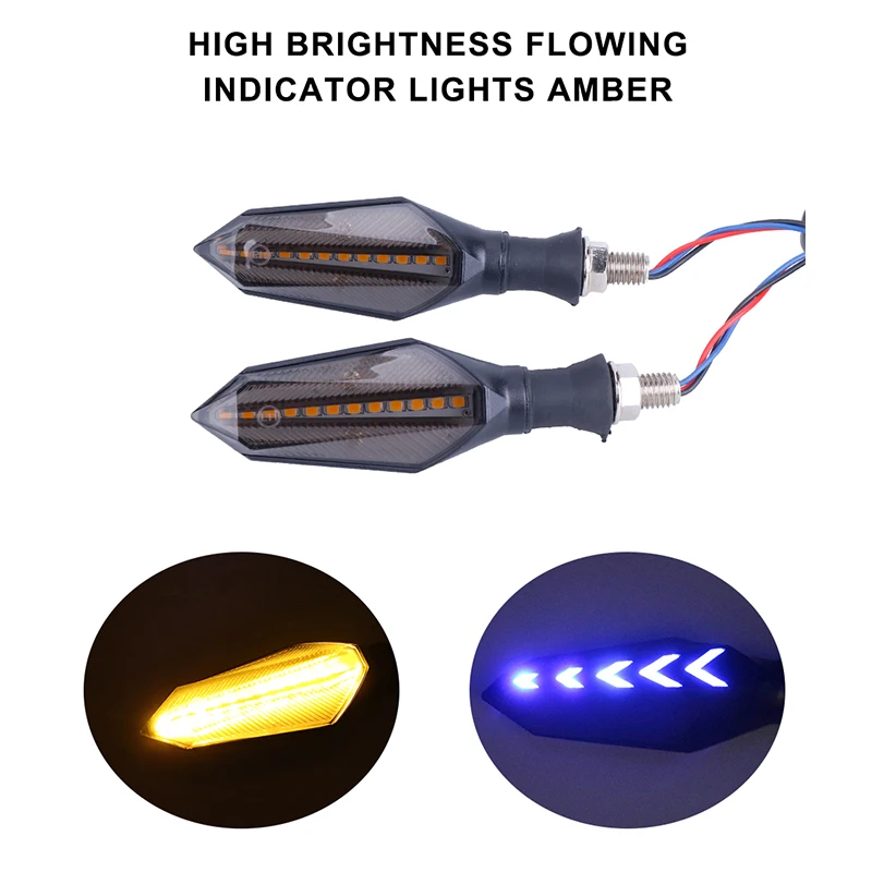 Universal Flasher Motorcycle Led Flowing Sequential Turn Signals For Motorcycles Lights Daytime Running Amber Flashing Lamp |