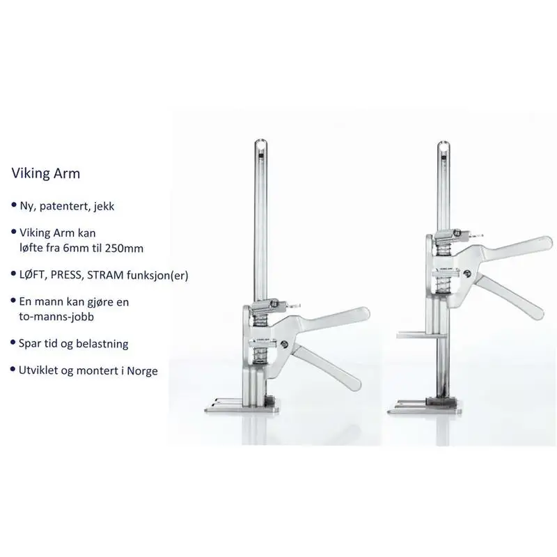 Gifts for Men Labor-Saving Arm Hand Tool Jack Door Use Board Lifter Cabinet Jack Support Arm Labor-Saving Arm Multifunctional Plaster Sheet Repair Anti Slip Hand Tool