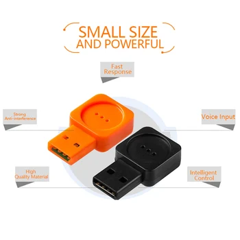 

Ai USB Microphone Smart Portable Control Voice Input Translation Audio Adapter Sound Studio Speech DQ-Drop