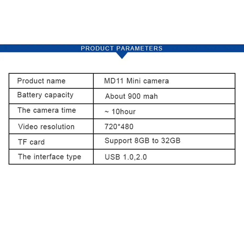 MD11 мини DV камера мини видеокамера со встроенным микрофоном Действие DV DVR микро Cam запись видео и аудио