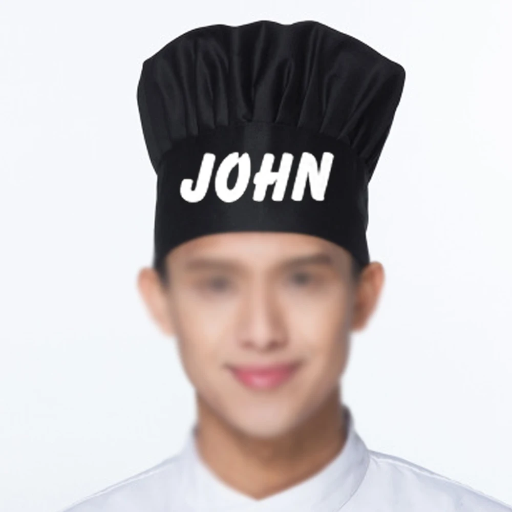 Gorro de Chef y delantal de Chef personalizados para hombre, uniforme de  cocina para el hogar, manualidades, regalos|Delantales| - AliExpress