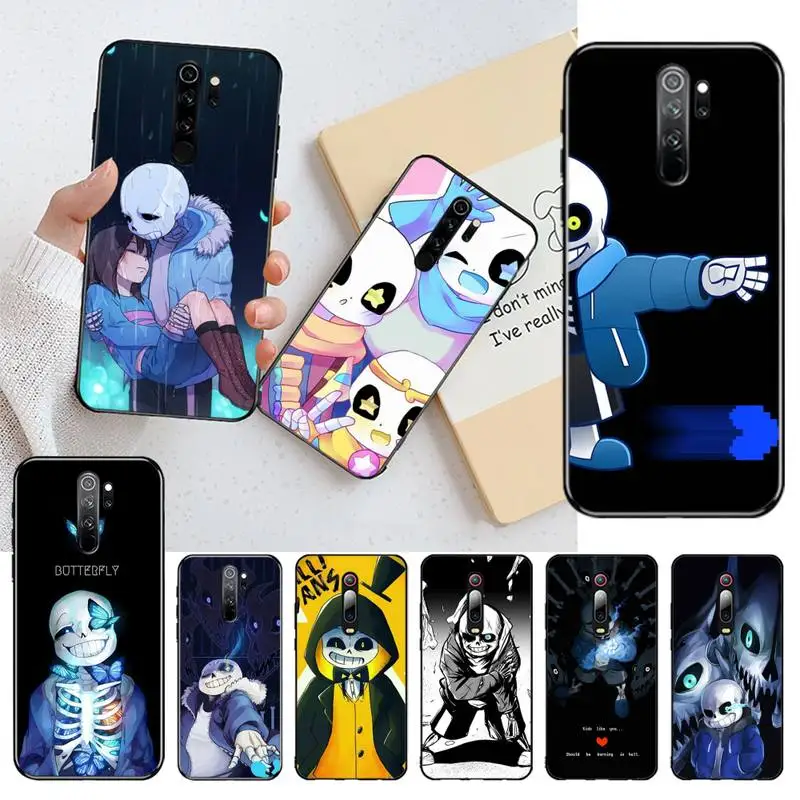 NBDRUICAI undertale sans doggo Мягкий силиконовый чехол для телефона из ТПУ Redmi Note 9 8 8A 8T 7 6 6A 5 5A 4