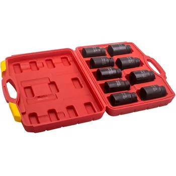 

1/2" Drive Deep Impact Axle Hub Nut Socket Set 29mm 30mm 31mm 32mm-38mm Sockets