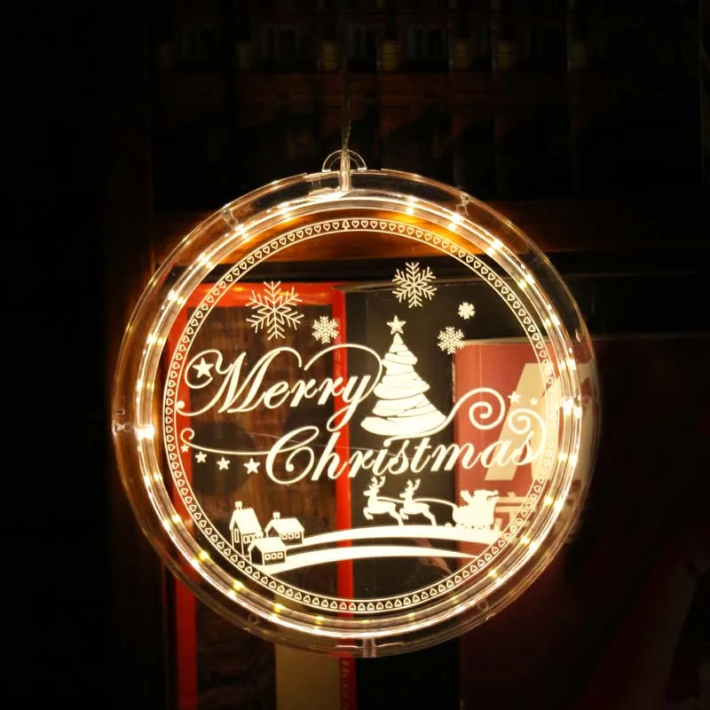 

2019 New 12 V Lights String LED Creative Home Curtain Window Bedroom Lamp Decoration Christmas