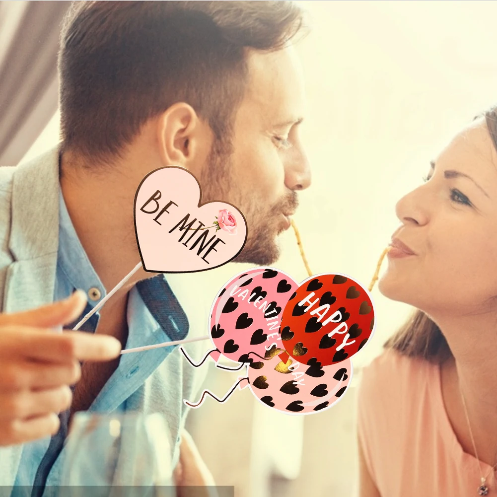 28 шт./компл. Свадебные украшения Photo Booth Реквизит для детской комнаты с рисунком «XOXO смешные очки для молодоженов, поддельные усы MR MRS ко Дню Святого Валентина Вечерние