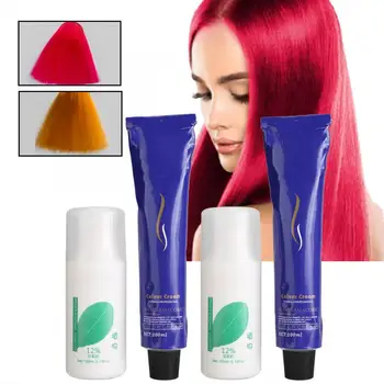 

Hair Color Cream Semi Permanent Long-Lasing Hair Dye Cream Hairdressing Tool Hair Dye