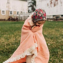 Пеленальное Одеяло для новорожденных мальчиков и девочек, банное полотенце, очаровательное мягкое однотонное Пеленальное полотенце для новорожденных