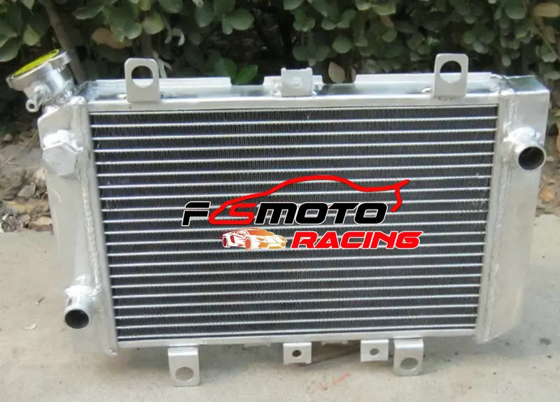 Гоночный алюминиевый радиатор для ATV quad Kawasaki Prairie 400 KVF400 1997-2002 1998 1999 2000