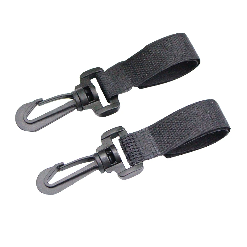 2pcs Baby Stroller Accessories Multi Purpose Baby Stroller Hook Diaper bag hooks Pram Hook Props Hanger Metal Convenient Hook