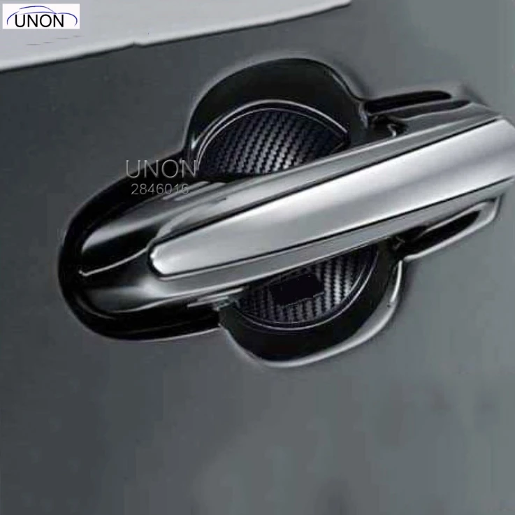 

For Toyota Rav4 2019 2020 Handle Bowl (4Pcs) Carbon fiber PVC
