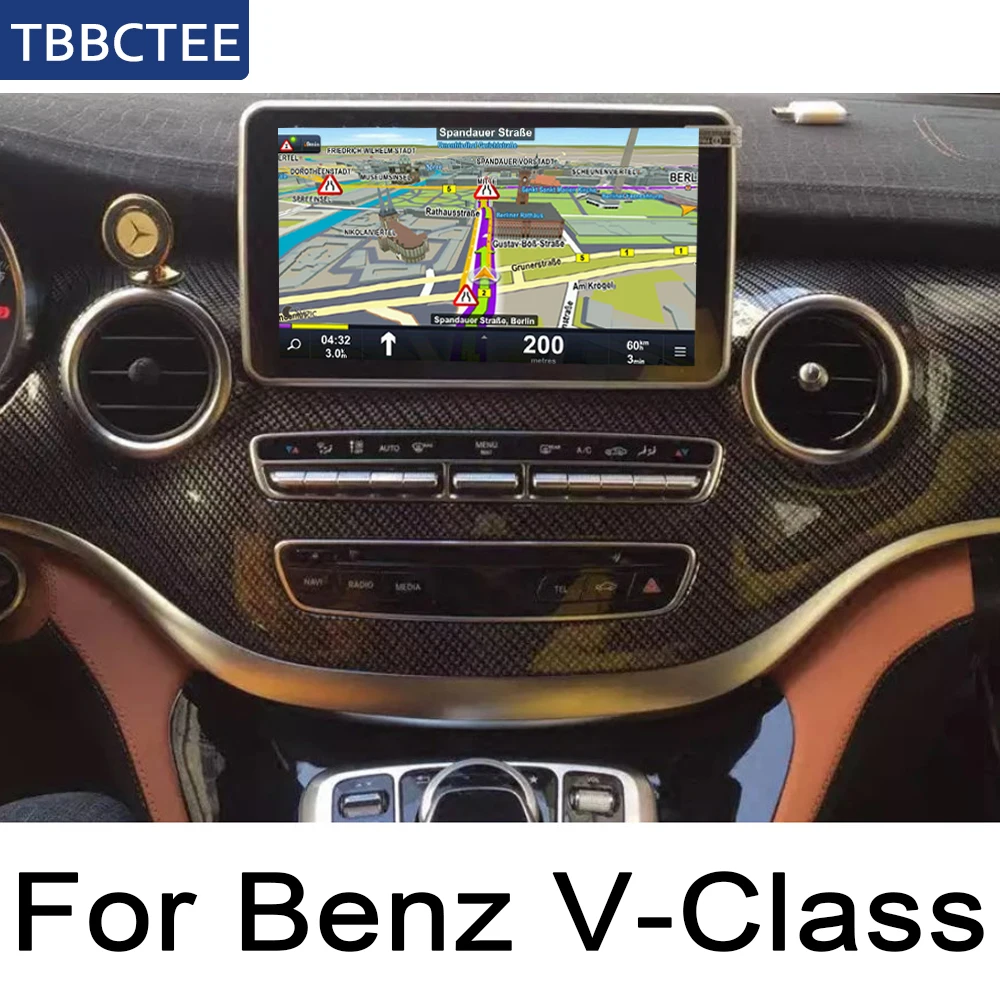

For Mercedes Benz V Class 2015~2019 NTG Car Radio IPS Android Navigation AUX Stereo multimedia Player screen original style