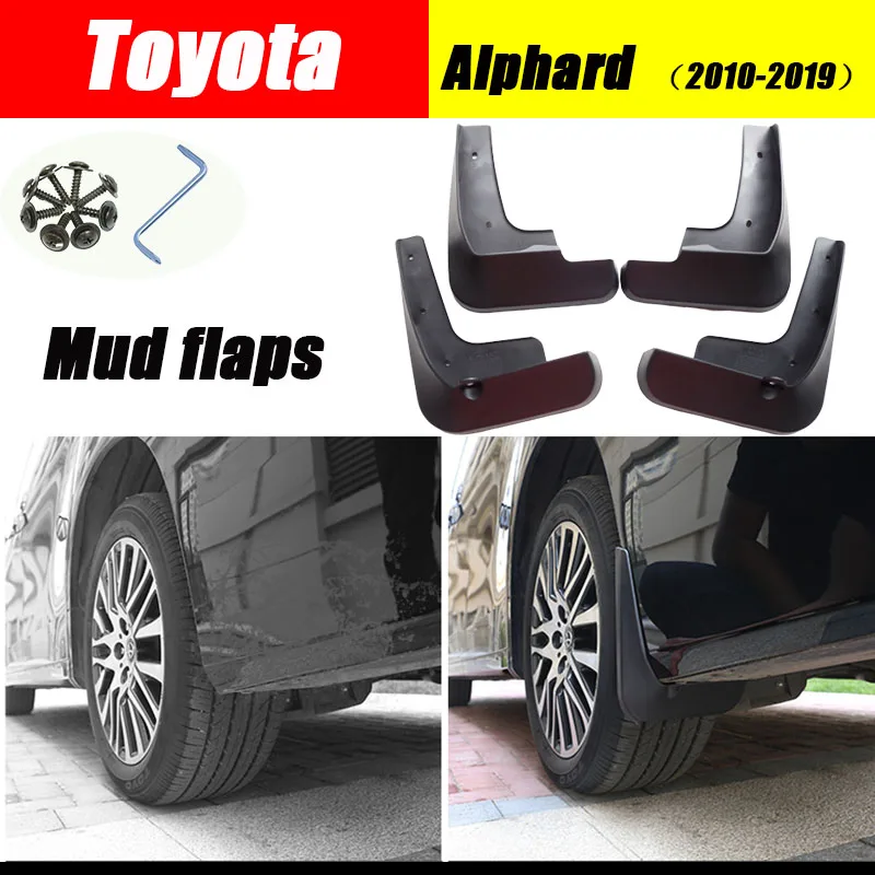 Брызговики Alphard для TOYOTA 2011-2019 Автомобильные s Защита от брызг крыла 4 шт. |