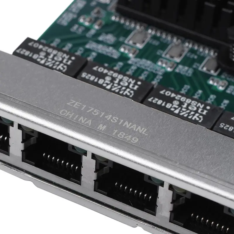 8104-T4 PCI-E 4 порта гигабитная сетевая карта сервер 4xRTL8111G главный чип управления