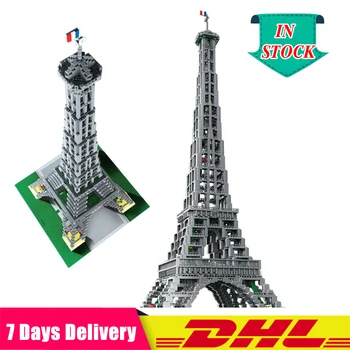 

IN Stock 17002 3478Pcs Paris Eiffel Tower Model Building Kits Blocks Bricks Compatible Children Toys With 10181