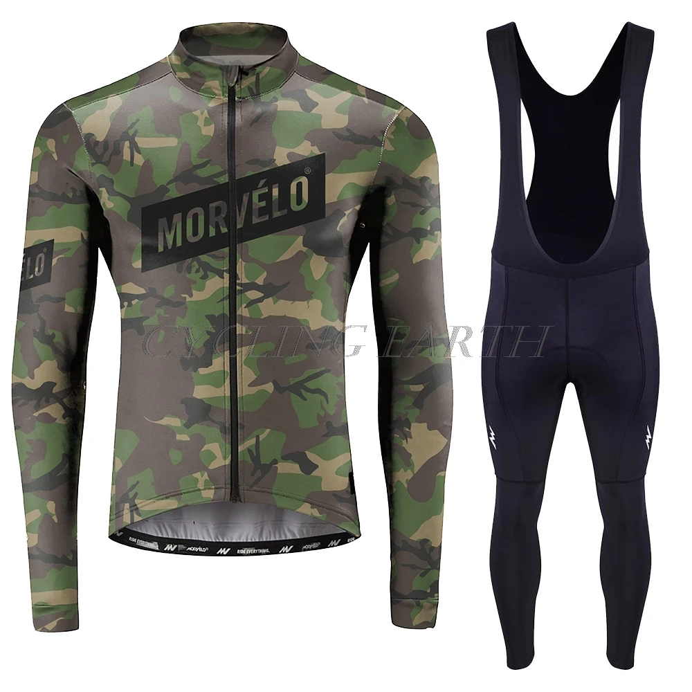 

Мужской комплект для езды на велосипеде, с длинным рукавом