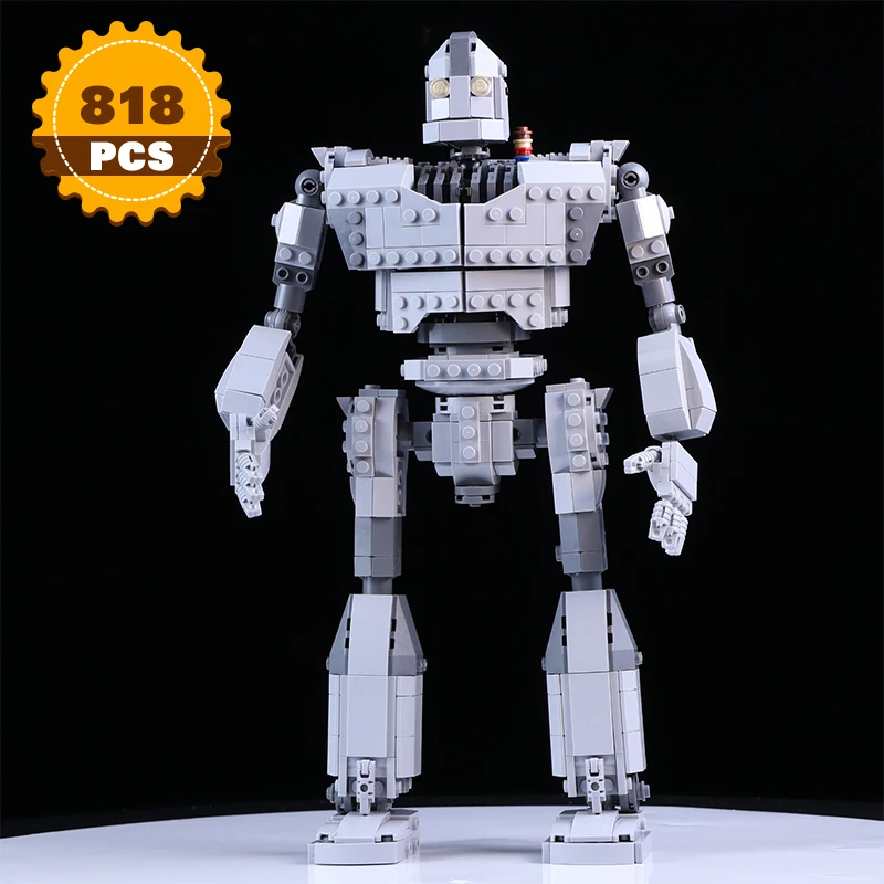 Механическая серия Moc железный робот строительные блоки классический фильм