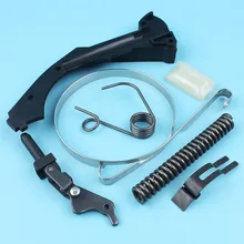 Cadeia de Freio Banda Cover Guia Primavera Tira Kit Para Husqvarna 268 272 266 Motosserra Peças de Articulação Do Joelho Replacemene 66 бензопила