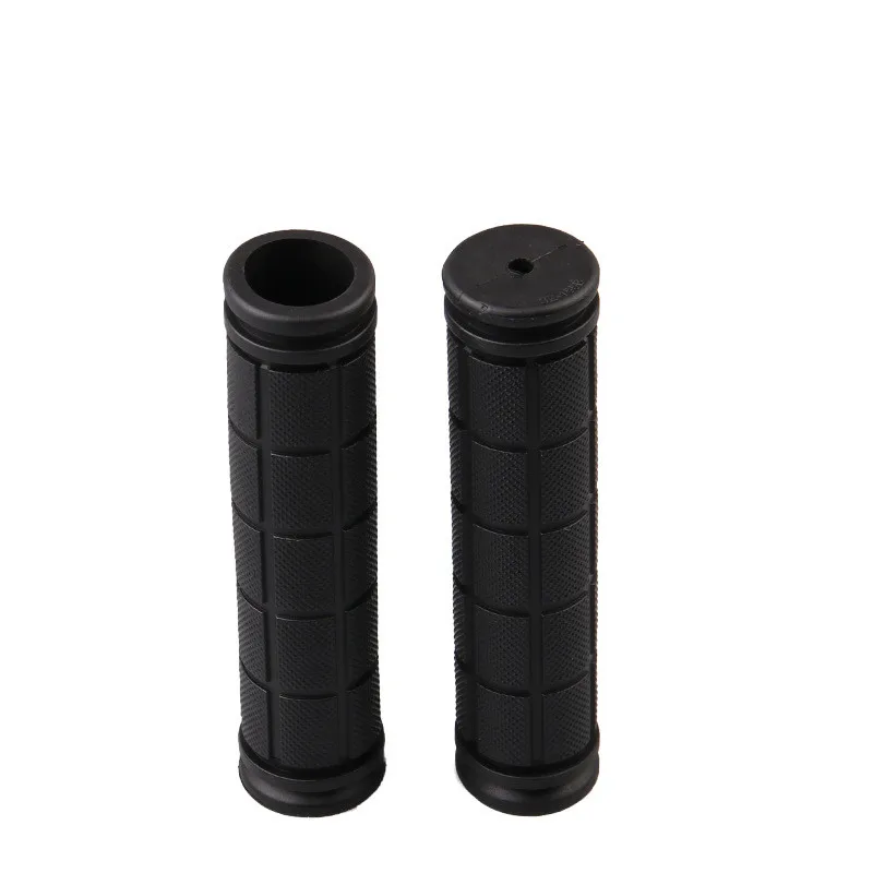 1 Pair Rubber Bike Handlebar Grips Cover BMX MTB Mountain Bicycle Handles Anti-skid Bicycles Bar Grips Fixed Gear Bicycle Parts