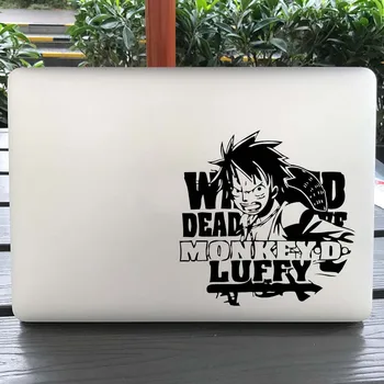 

Monkey D Luffy One Piece Laptop Sticker for Macbook Decal Pro 16" Air Retina 11 12 13 15 inch HP Mac Book Skin Notebook Sticker