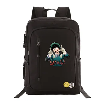 

My Hero Academia Anime Backpack Boku no Hero Academia Men Travel Rucksack School Bag Teenager Bookbag Laptop Shoulders Bags