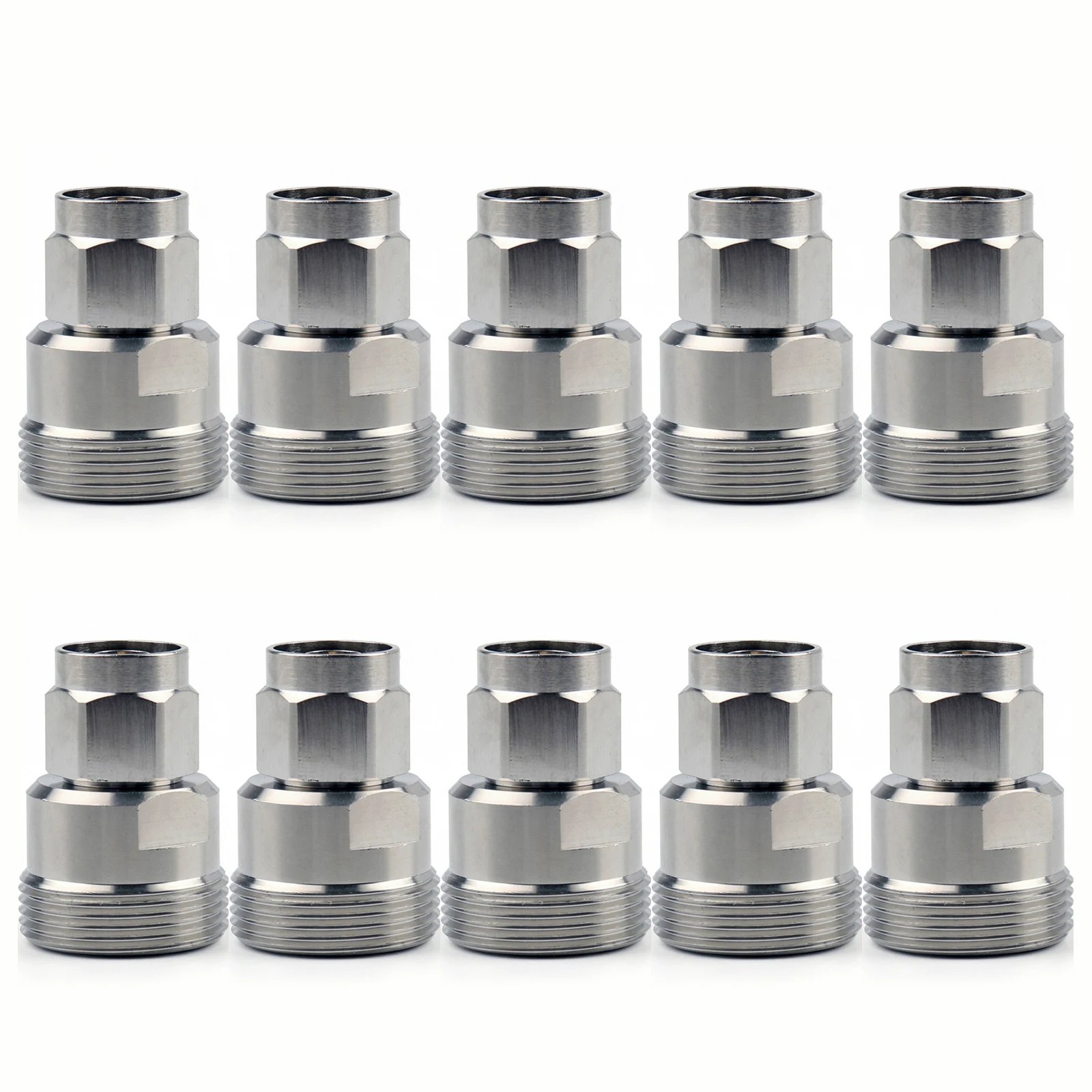 

Artudatech 10Pcs Adapter 7/16 DIN Female Jack To N Plug Male RF Straight M/F Connector Parts