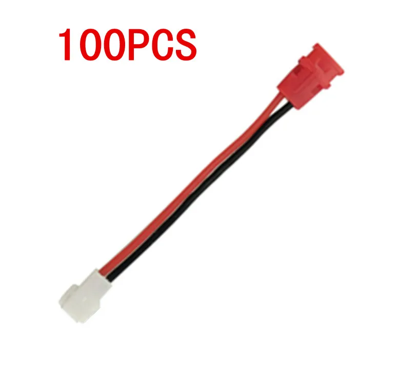 100 шт. 3 7 в кабель для зарядки аккумуляторов Lipo адаптер SYMA X5UW X5UC X5HW X5HC X5A 1 X15C