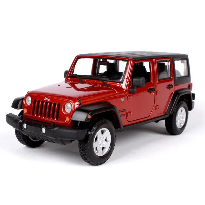 Maisto 1/24 Jeep WRANGLER Коллекционное издание металлическая литая модель автомобиля детские игрушки подарок