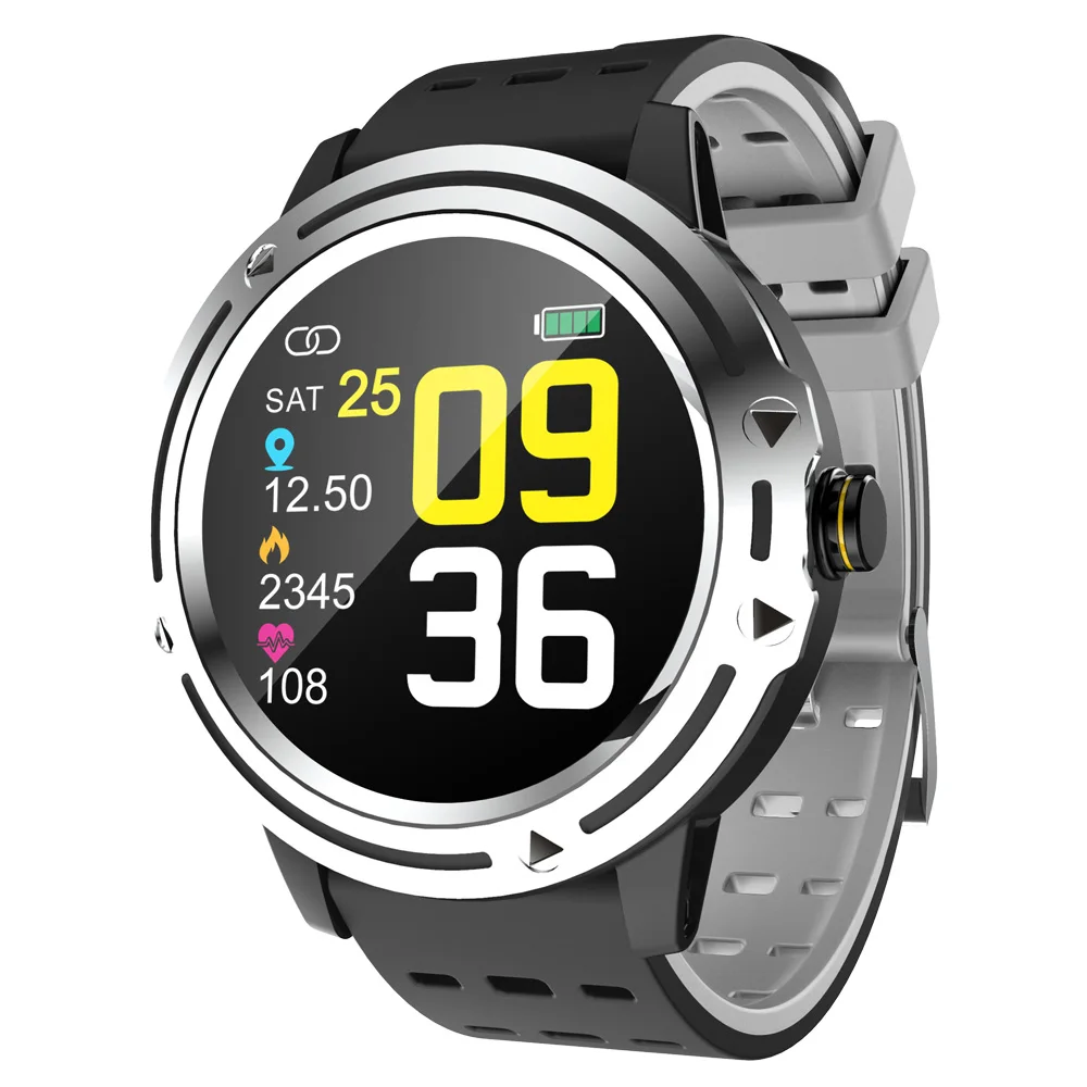 V5 Смарт-часы для спорта на открытом воздухе фитнес-трекер кровяное давление поддержка сердечного ритма система IOS Android водонепроницаемые Смарт-часы - Цвет: gray