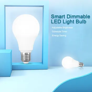 

WiFi Smart Bulb 100-245V 806LM E27 Cold / Warm Smart Light Bulb Voice Control Work With Alexa Google Home Smart Home