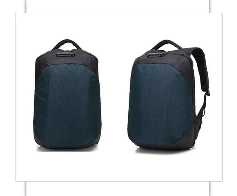 External USB Charging Backpack Men 15Inch Laptop Backpack Multifunction Nylon Waterproof Fashion Travel Schoolbag male Backpacks