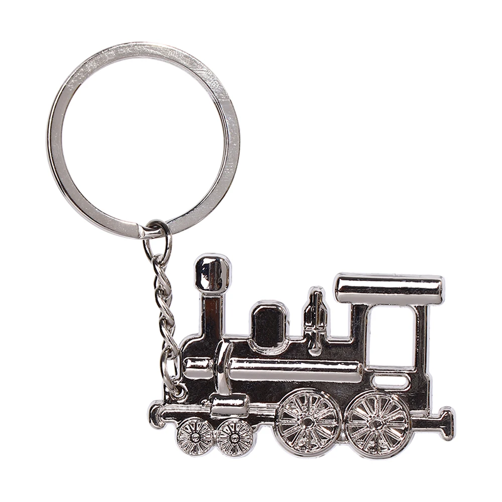 Train Model Keychain Men Women Key Chain Party Gift jewelry Small Car Bag Charm Accessories key Ring | Украшения и аксессуары