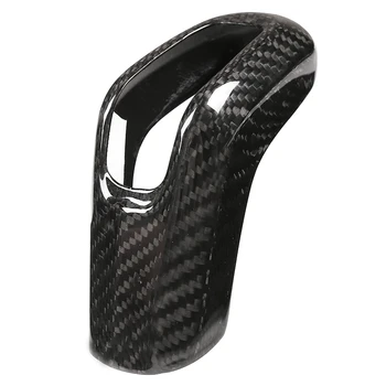 

Car Carbon Fiber Gear Shift Knob Cover Trim for Land Rover Range Rover Sport 2018 2019 2020 Car Accessories