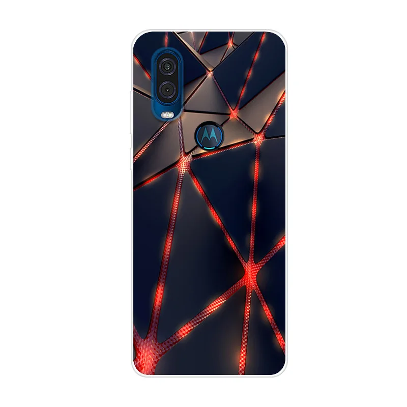 6," чехол для Moto One Vision, чехол, силиконовая мягкая Задняя накладка чехла из ТПУ для Motorola One Vision, чехол, популярный крутой чехол с рисунком - Цвет: as photo 22
