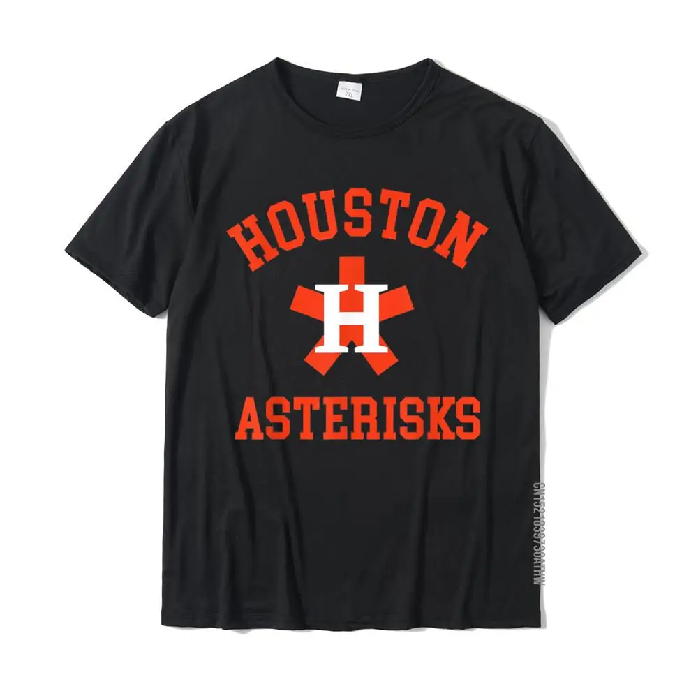Houston Asterisks Funny Cheaters Bared Houston Trashtros T-Shirt T Shirt Coupon Fitness Cotton Mens Top Shirt Personalizzata