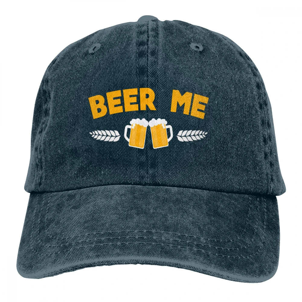 Casquette Медвежата темно-синие унисекс Мужские Женские джинсовые бейсболка с ремешком кепки регулируемые Гольф папа шляпа